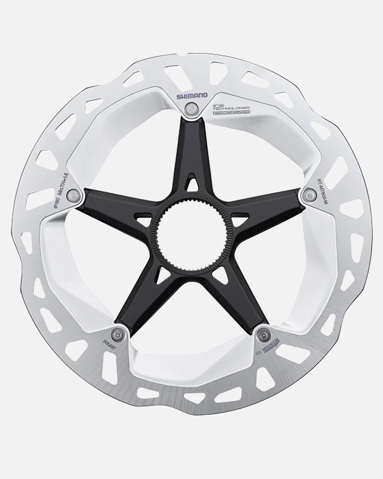 Shimano RT-MT800 Brake Rotor (Size: 180mm Diameter) 